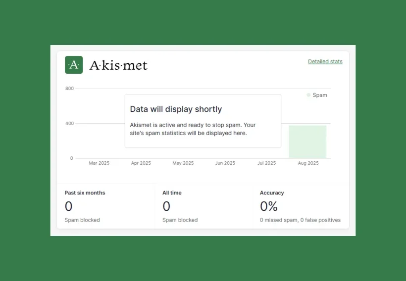 Akismet Anti-spam - Spam Protection WordPress Plugin