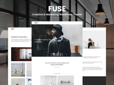 FUSE - Creative & Marketing Agency WordPress Theme