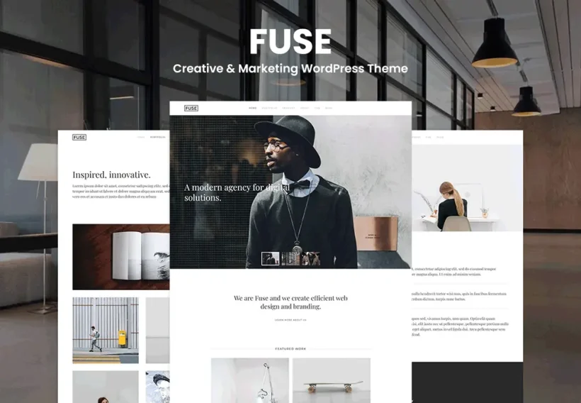 FUSE - Creative & Marketing Agency WordPress Theme