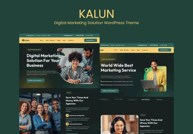 KALUN - Digital Marketing Solution WordPress Theme