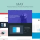 MAX - Personal Freelance Portfolio WordPress Theme