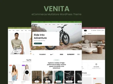 VENITA - eCommerce Multistore WordPress Theme